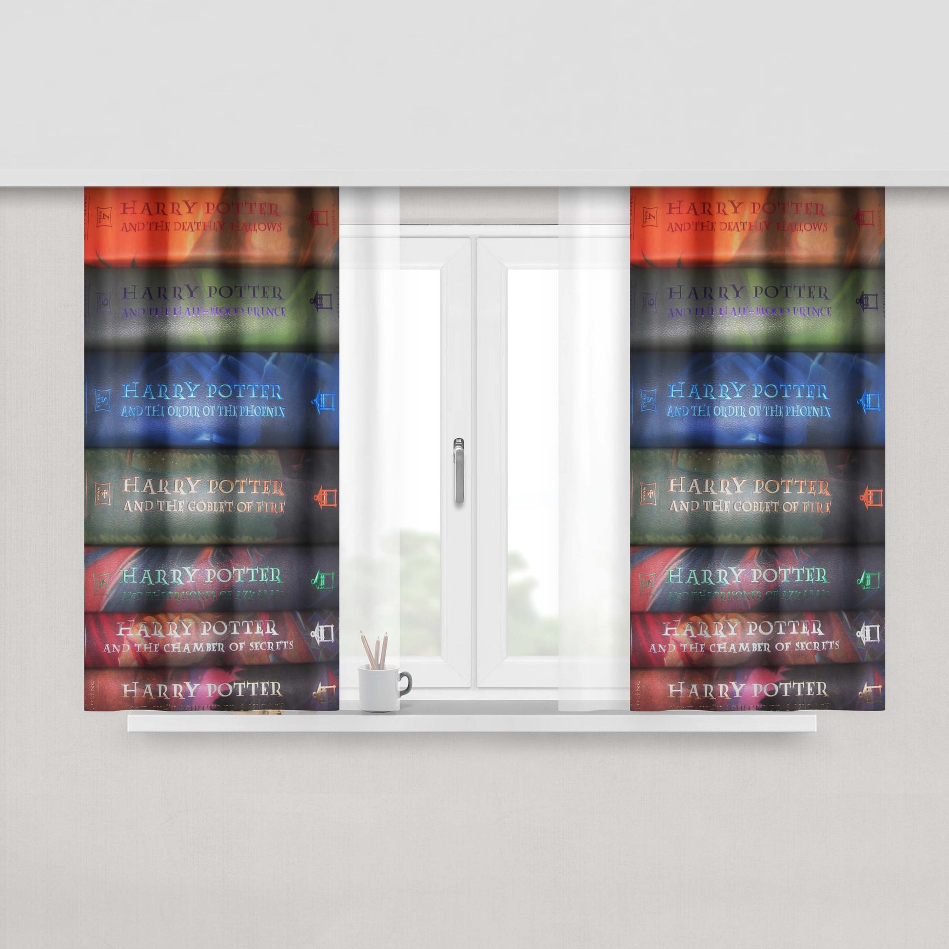 Harry Potter Collection Fabric Window Curtains