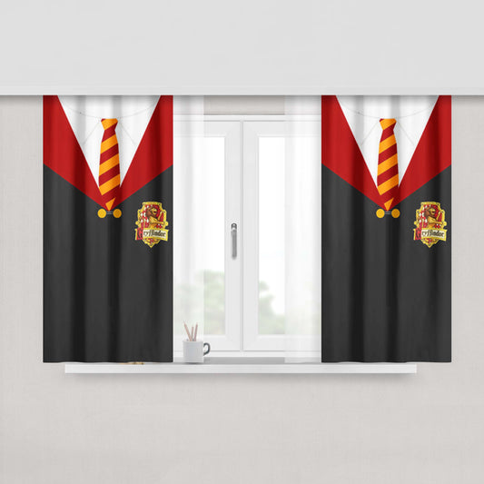 Harry Potter Gryffindor Robe Fabric Window Curtains