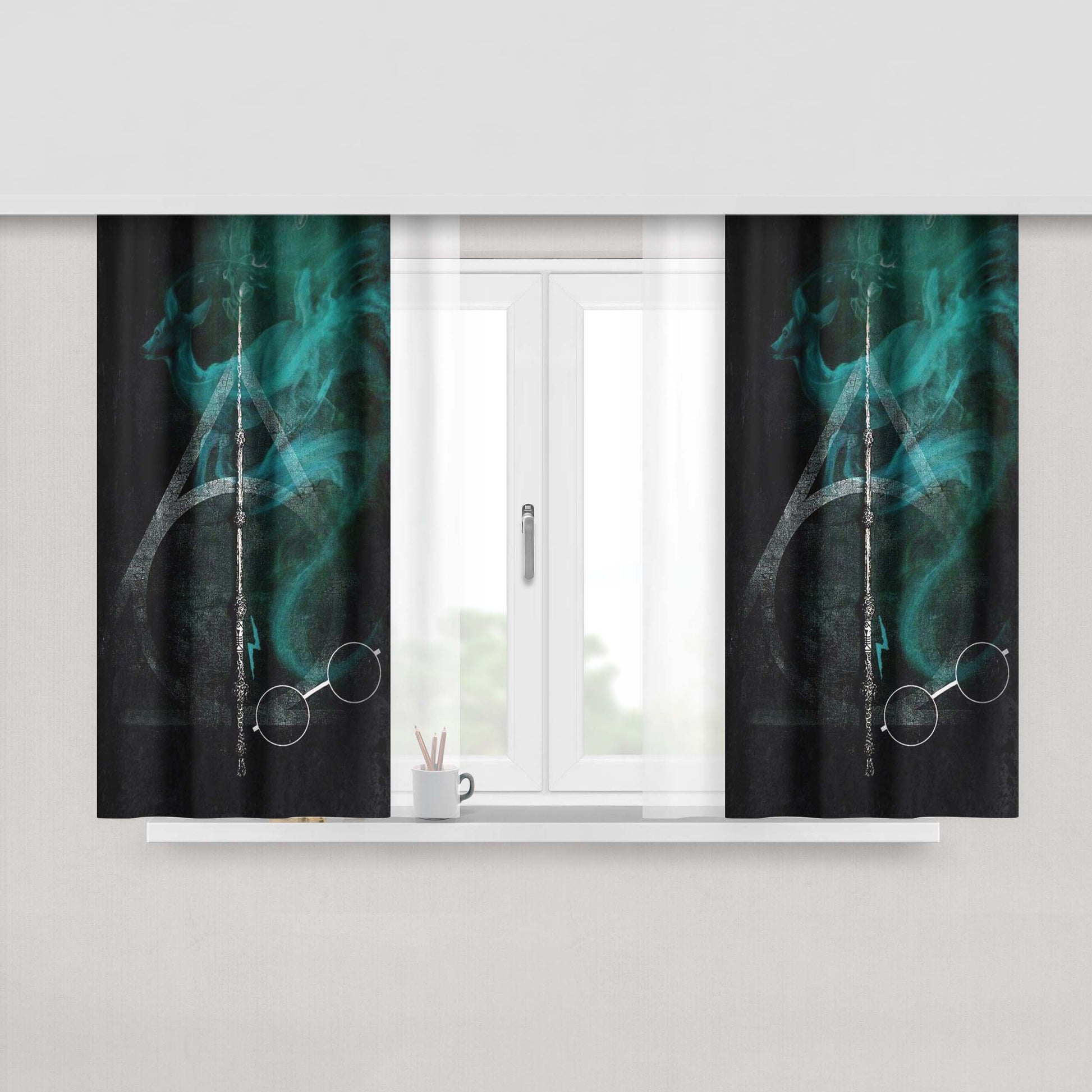 Harry Potter Part 2 Fabric Window Curtains