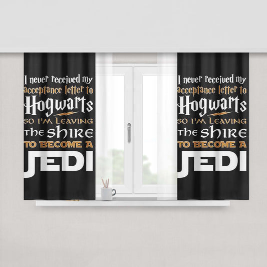 Harry Potter Star Wars Fabric Window Curtains