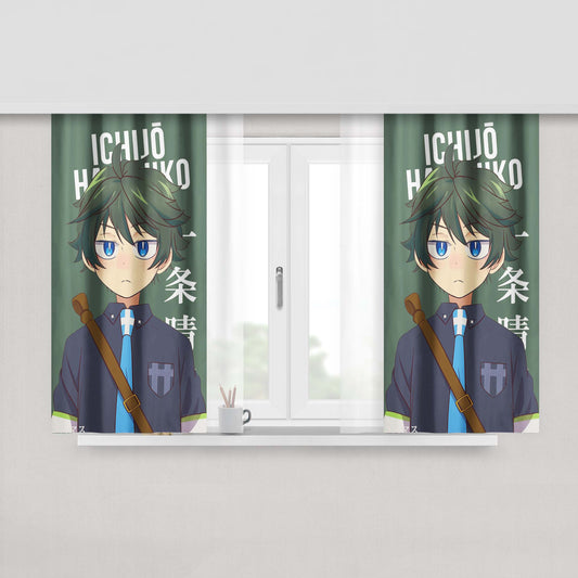 Haruhiko Ichijo Musaigen No Phantom World Fabric Window Curtains
