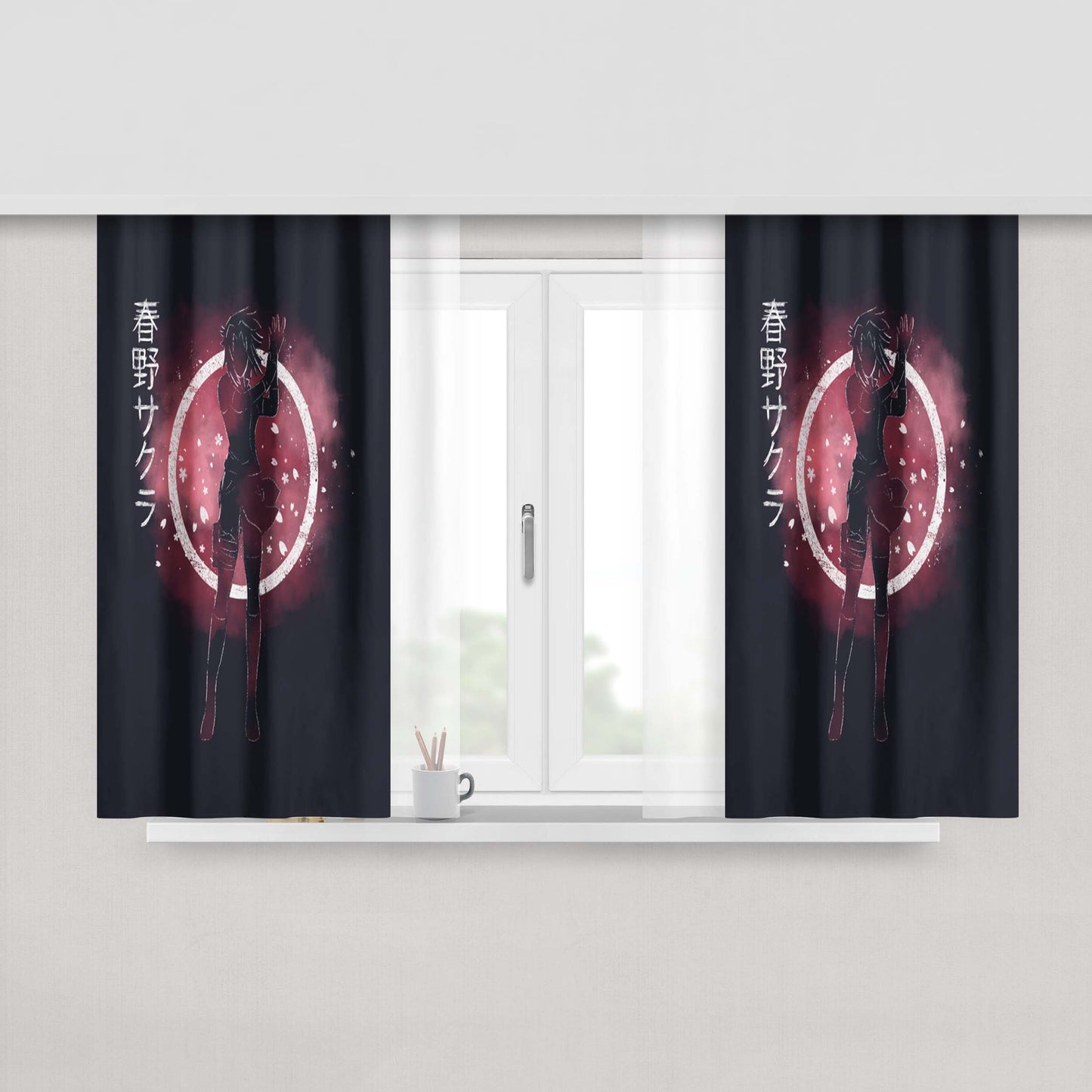 Haruno Power Fabric Window Curtains