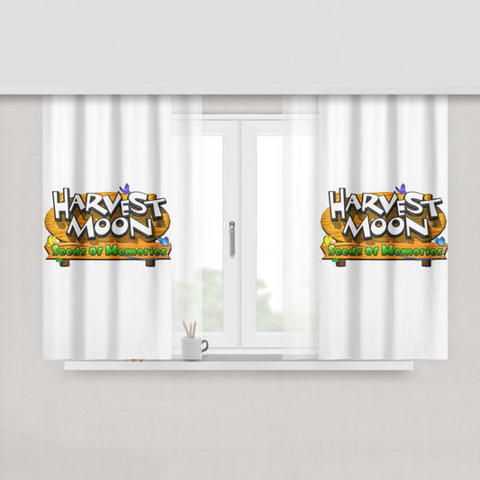 Harvest Moon Seed Of Memories Fabric Window Curtains