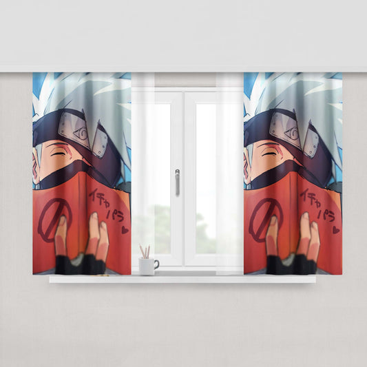 Hatake Kak Fabric Window Curtains