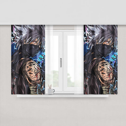 Hatake Kakashi Hype Style Fabric Window Curtains