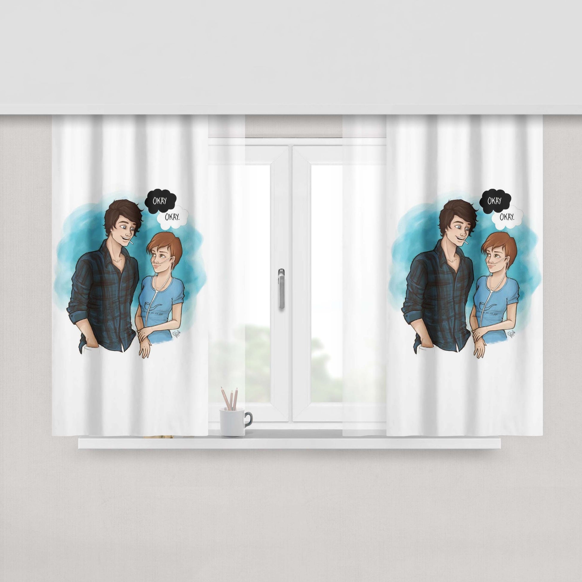 Hazel And Gus Fabric Window Curtains