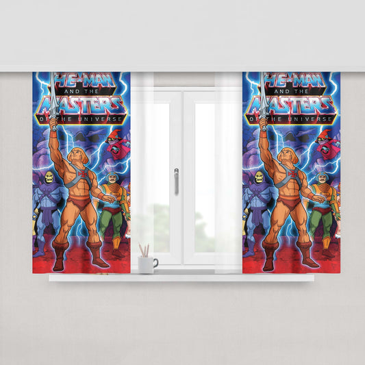 He Man Master Of The Universe Fabric Window Curtains