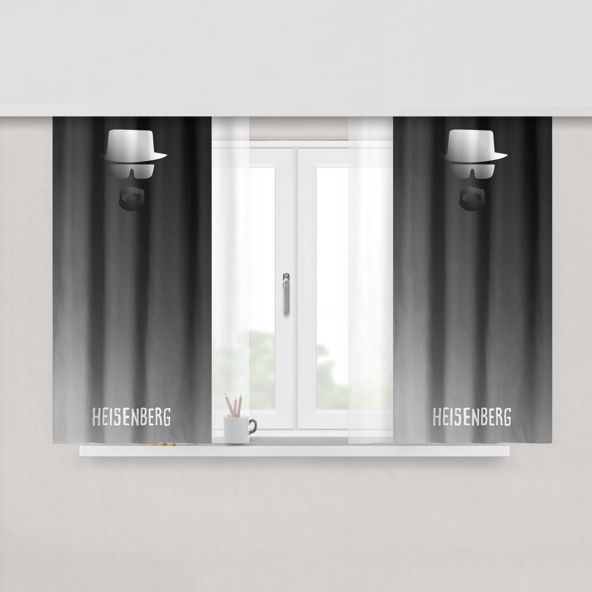 Heisenberg Fabric Window Curtains