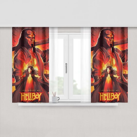 Hellboy Legendary Fabric Window Curtains