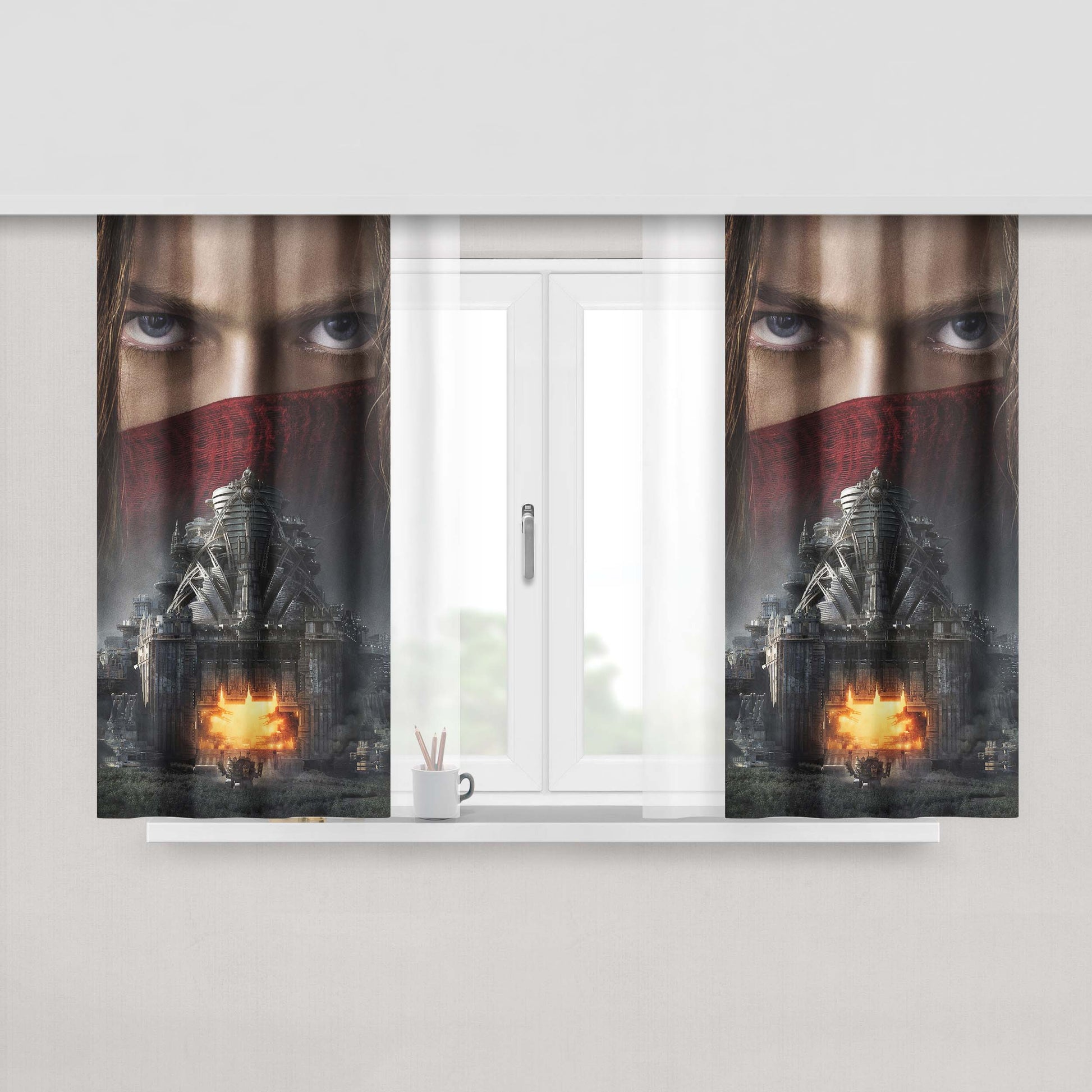 Hera Hilmar Mortal Engines Fabric Fabric Window Curtains