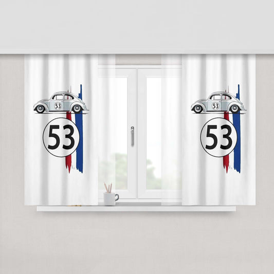 Herbie Fully Loaded Game Fabric Fabric Window Curtains
