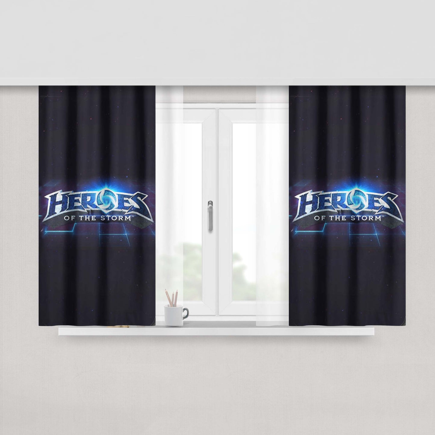 Heroes Of The Storm New Fabric Fabric Window Curtains