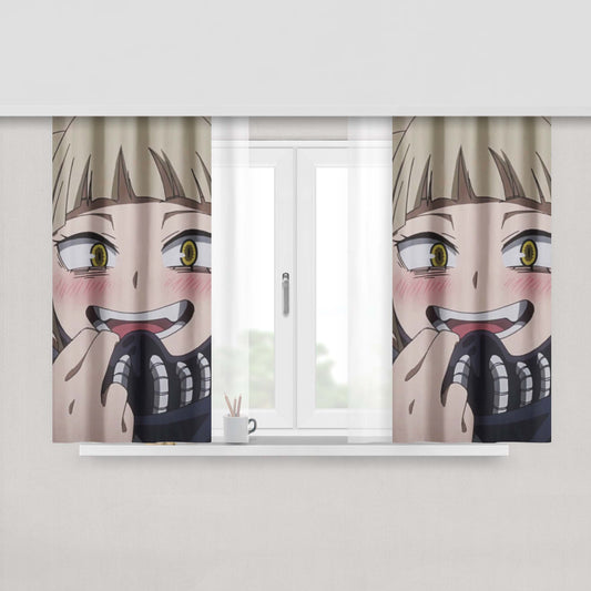 Himiko Toga Peach Skin Window Curtains