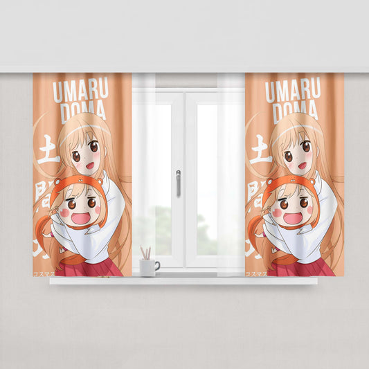 Himouto! Umaru-Chan Minimalist Peach Skin Window Curtains