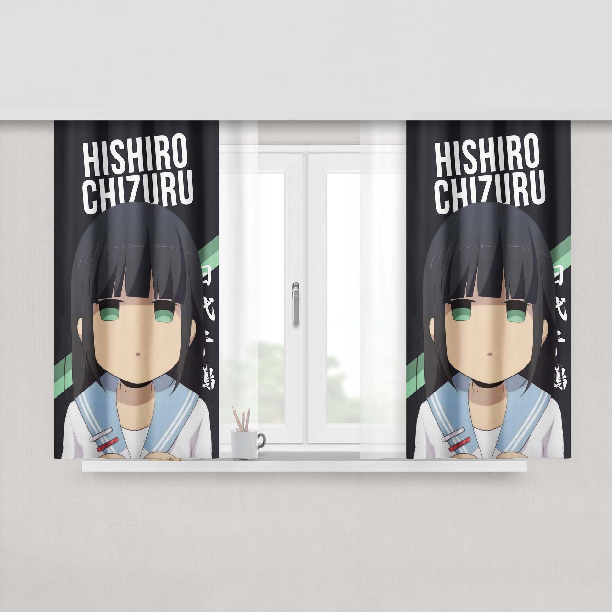 Hishiro Chizuru V2 Peach Skin Window Curtains