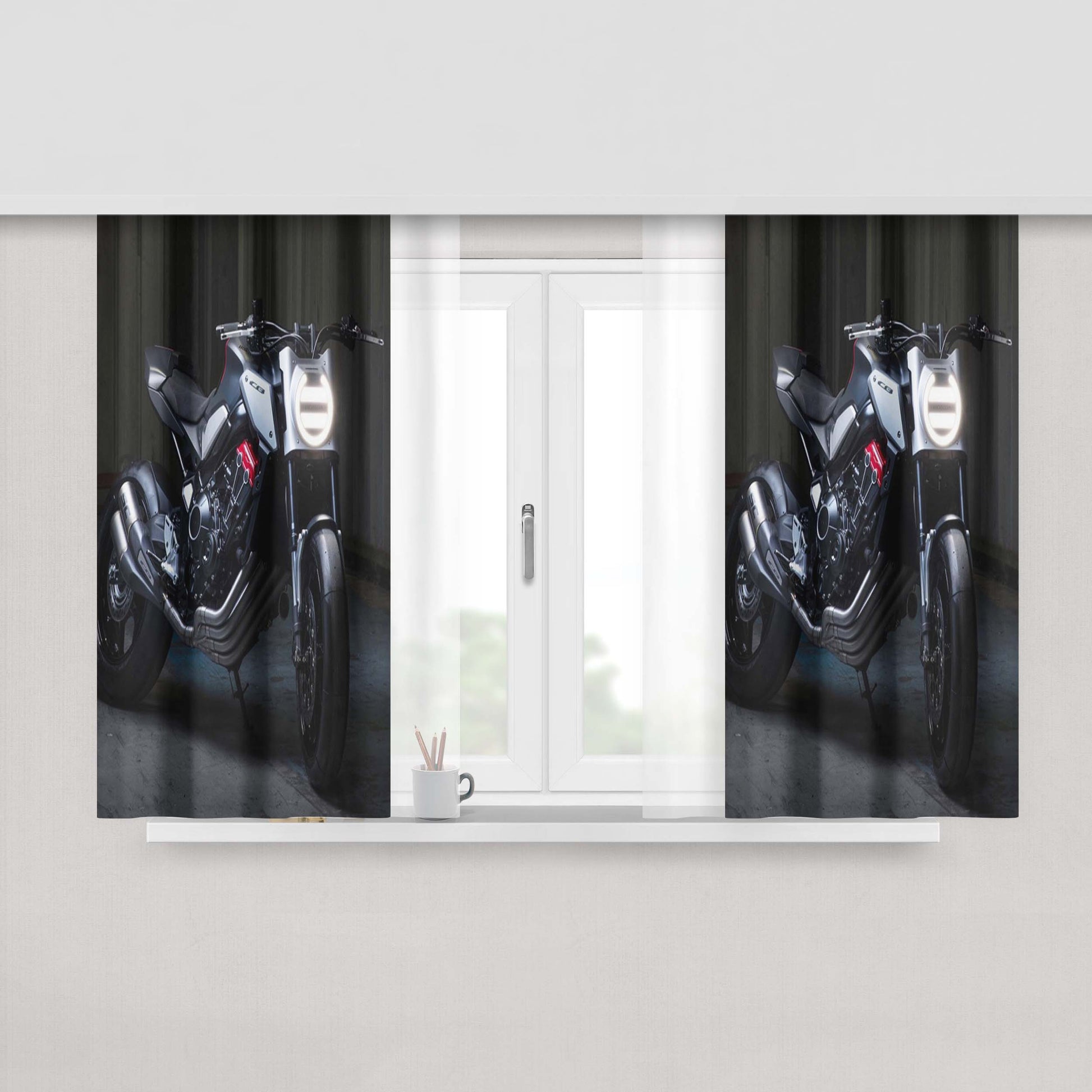 Honda Neo Sportscafe Concept Peach Skin Window Curtains