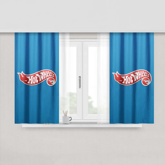 Hot Wh Peach Skin Window Curtains
