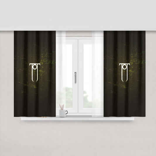 House Of Kings Fallen House Peach Skin Window Curtains