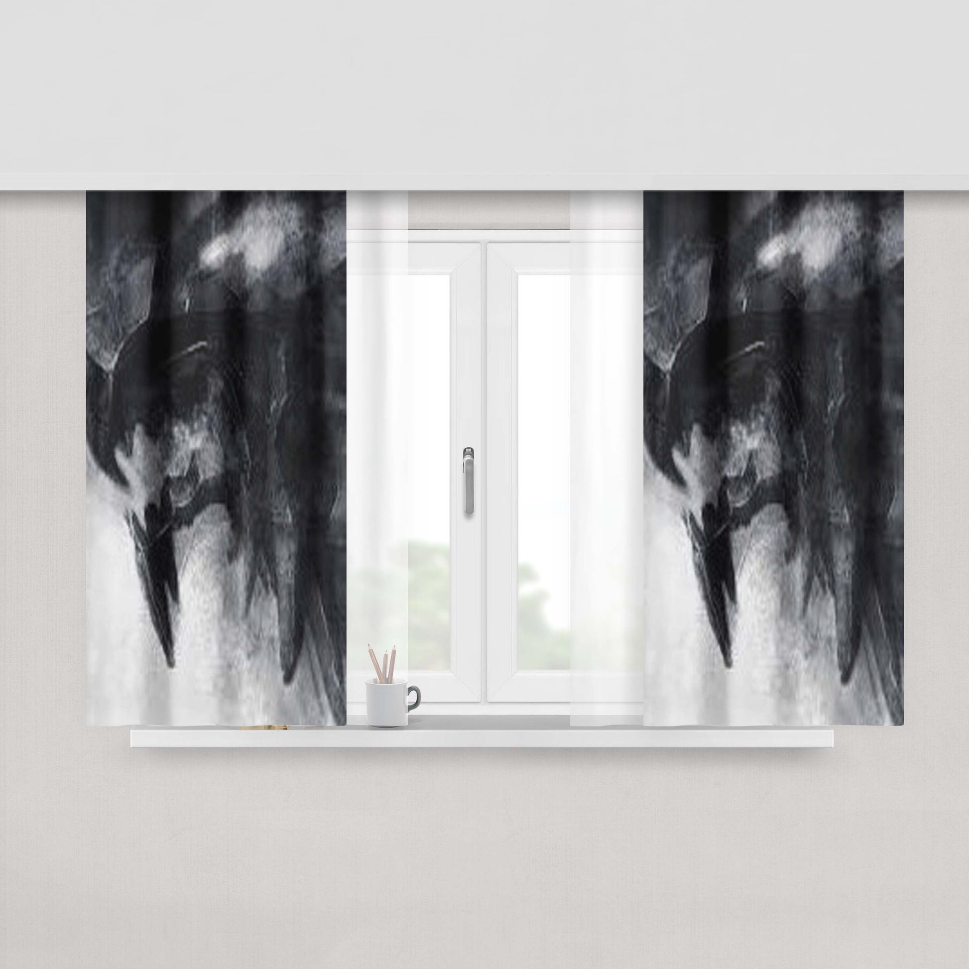 House Stark Game Of Thrones Peach Skin Window Curtains