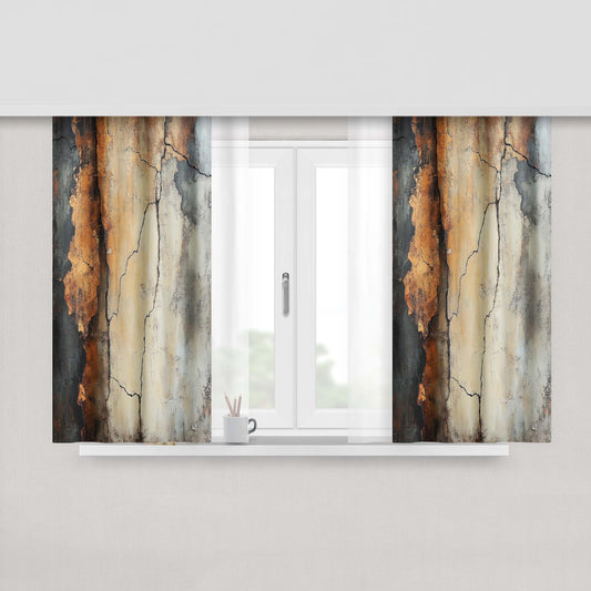 Abstract Window Curtains