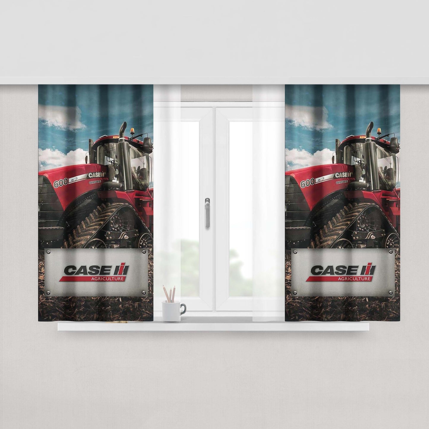 Ih International Harvester Tractor Window Curtains