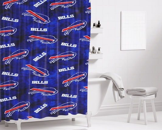 Budweiser Mlb Chicago Cubs Bathroom Shower Curtain Fabric Waterproof