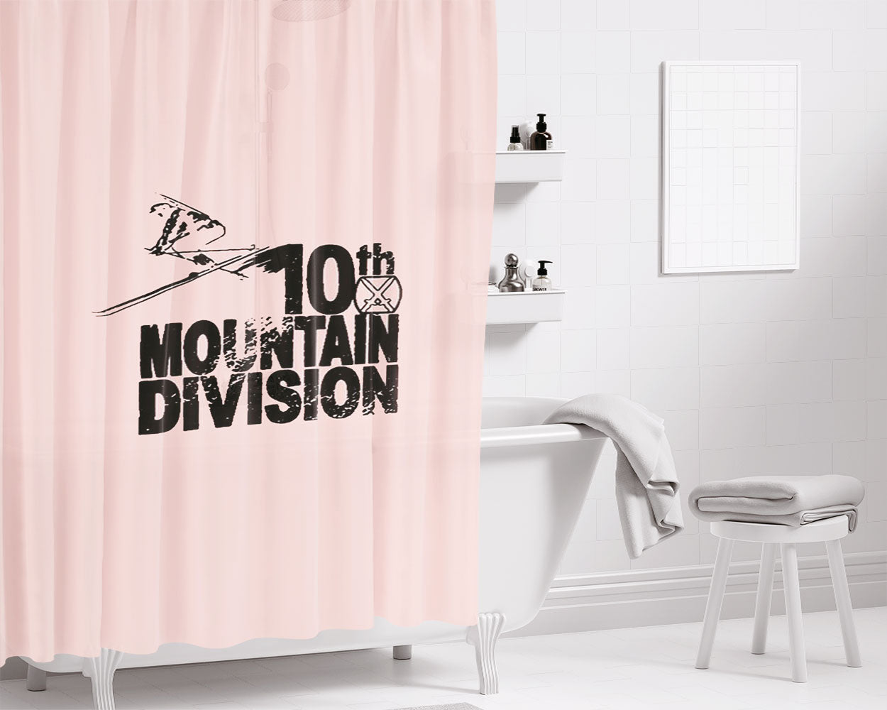 Colorado Rockies Bathroom Shower Curtain Fabric Waterproof | 66 X 72 Inch