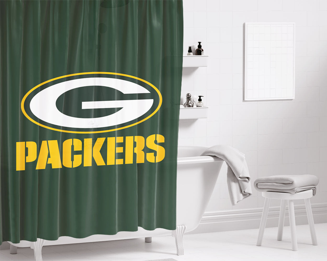 Colorado Bathroom Shower Curtain Fabric Waterproof | 66 X 72 Inch