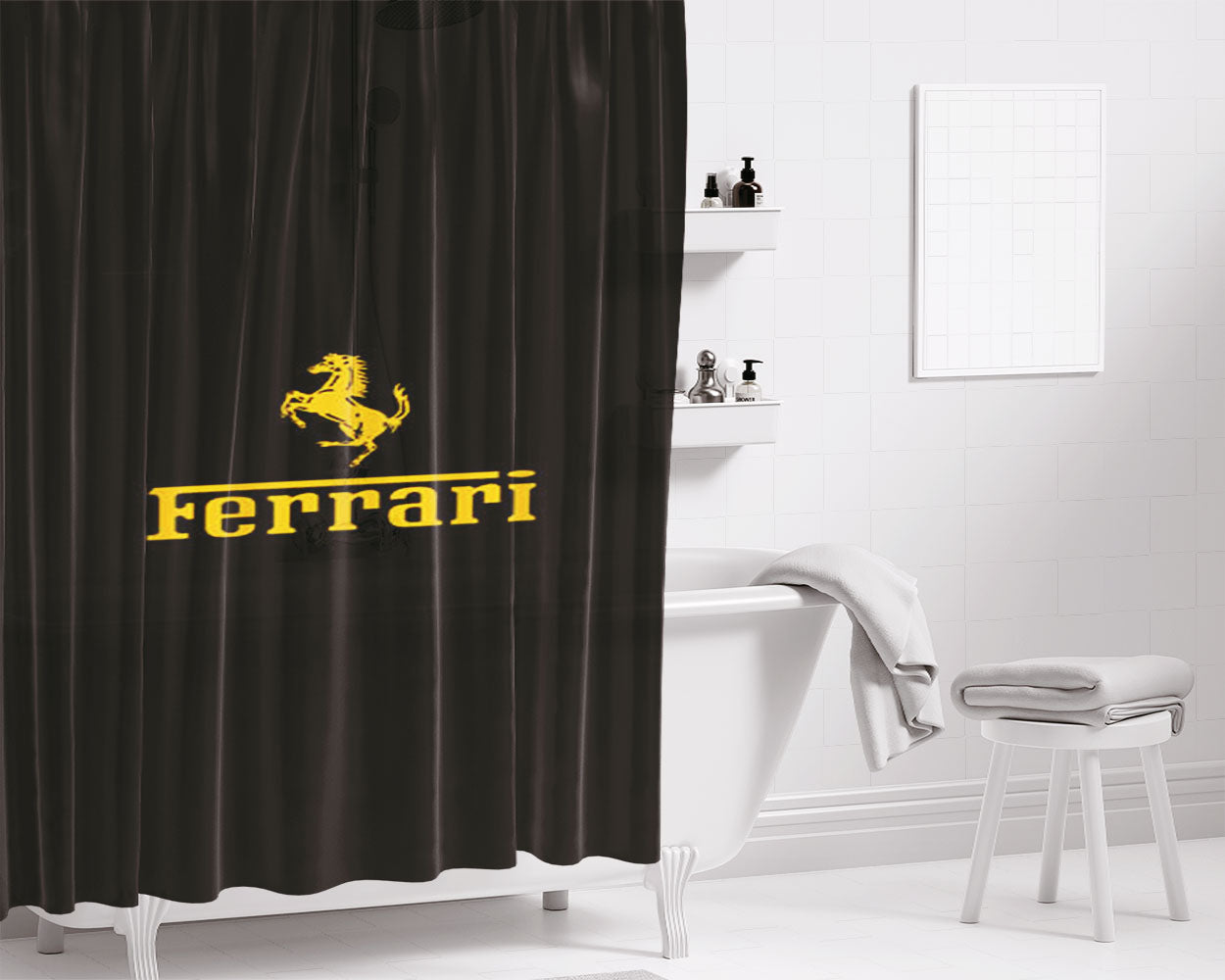 Feeling Extra Grinchy Today Christmas Grinchmas Bathroom Shower Curtain Fabric Waterproof | 66 X 72 Inch