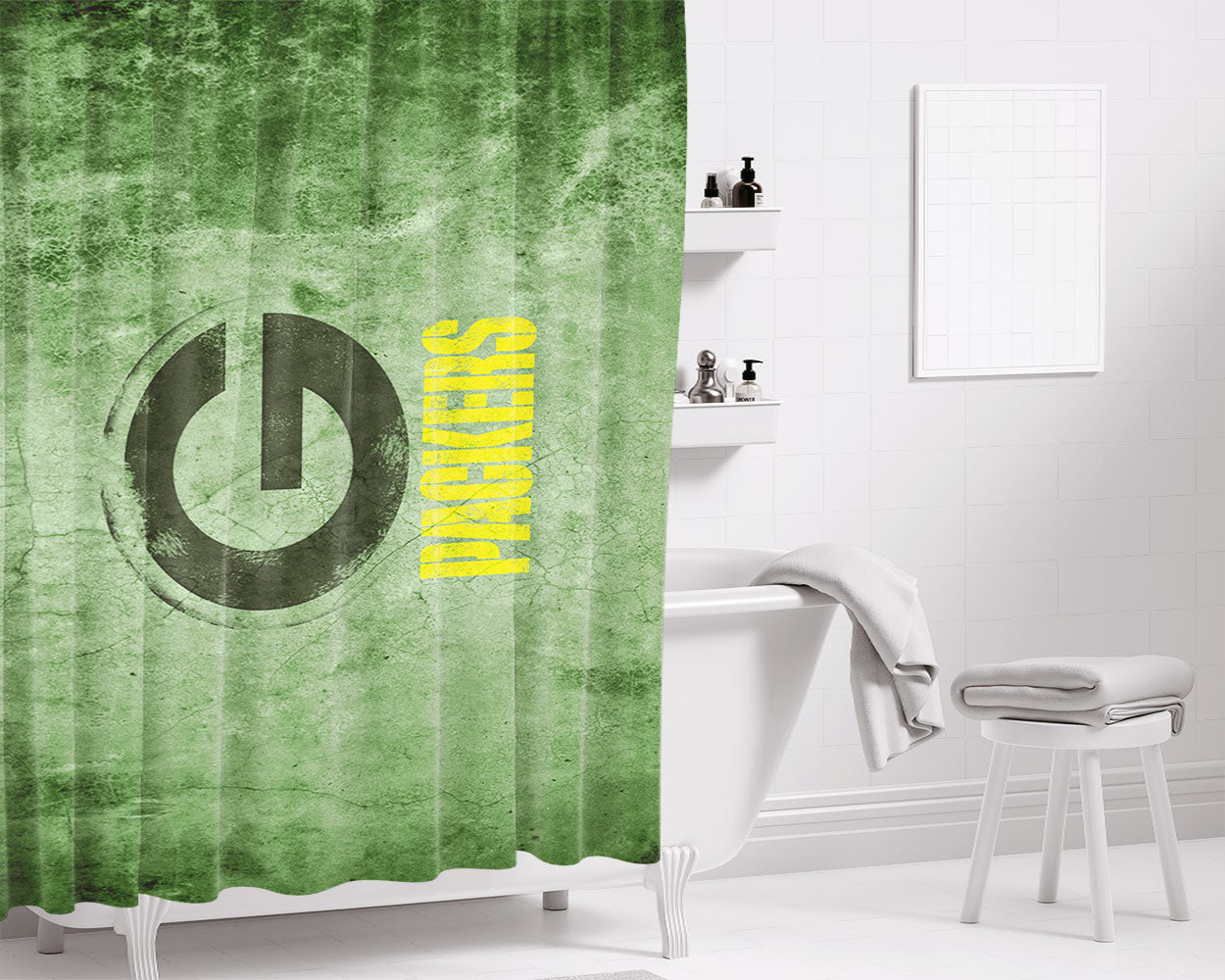 Groundhog Funny Weather Anxiety Bathroom Shower Curtain Fabric Waterproof | 66 X 72 Inch
