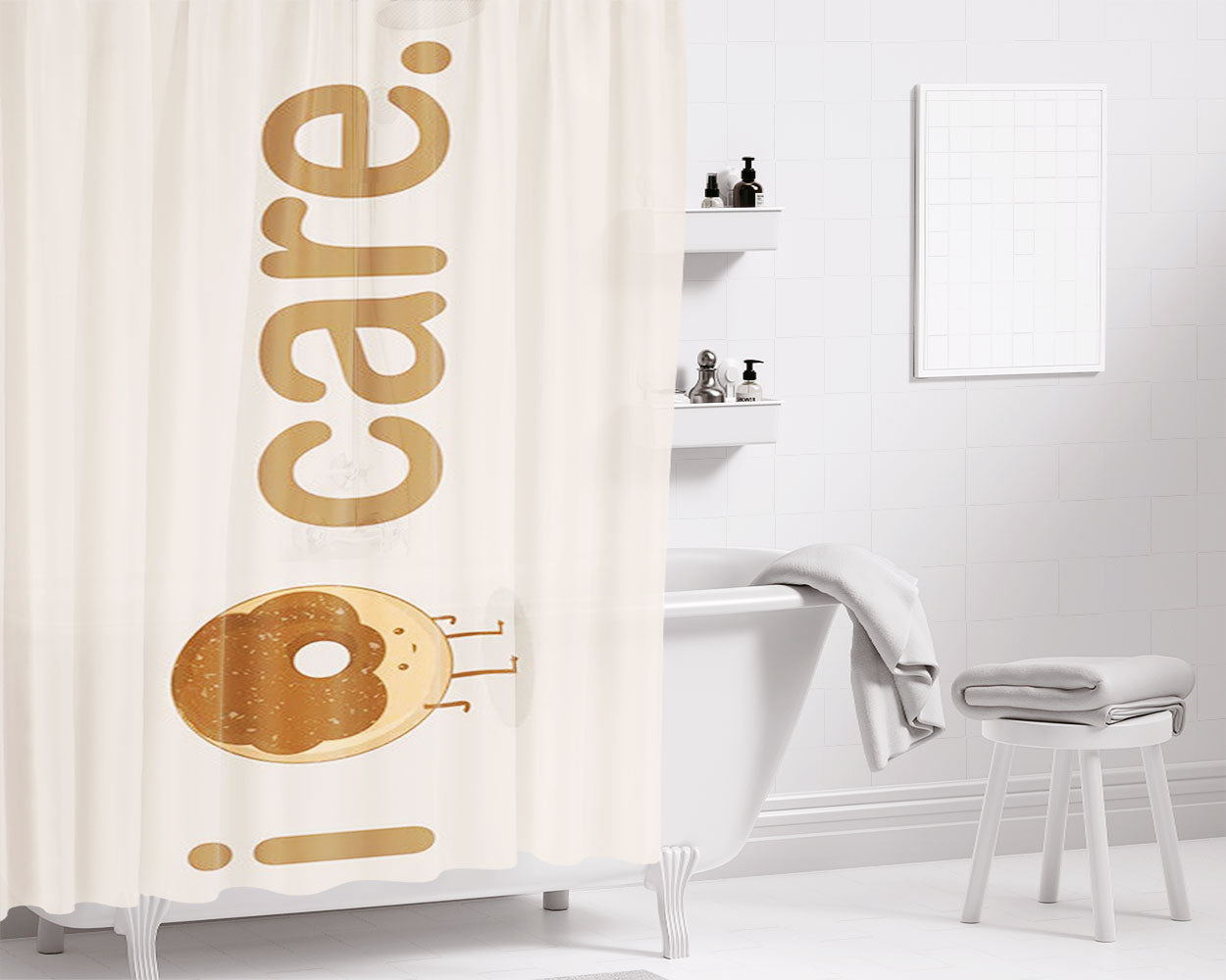 I Am Sherlocked Bathroom Shower Curtain Fabric Waterproof | 66 X 72 Inch