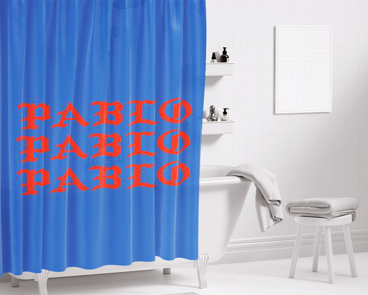 I Donut Care Bathroom Shower Curtain Fabric Waterproof | 66 X 72 Inch