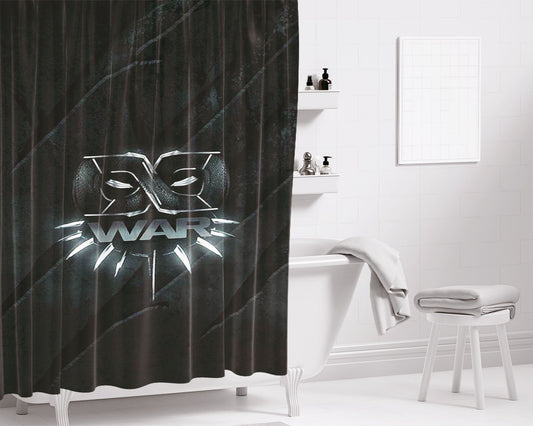 Infinity Stone Bathroom Shower Curtain Fabric Waterproof
