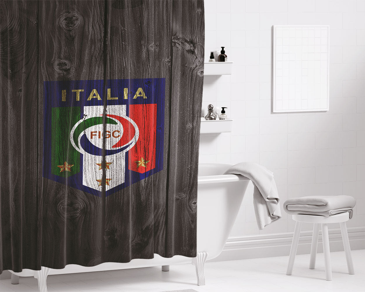 It Rick And Morty Bathroom Shower Curtain Fabric Waterproof | 66 X 72 Inch