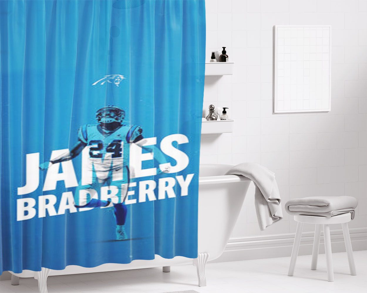 James Bond Skyfall Bathroom Shower Curtain Fabric Waterproof | 66 X 72 Inch