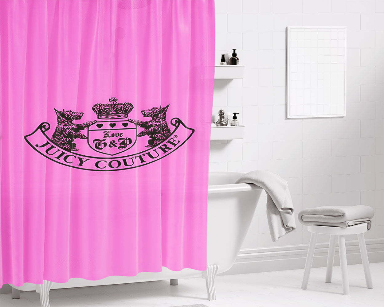 Jughead Snake Serpent Tattoo Bathroom Shower Curtain Fabric Waterproof | 66 X 72 Inch