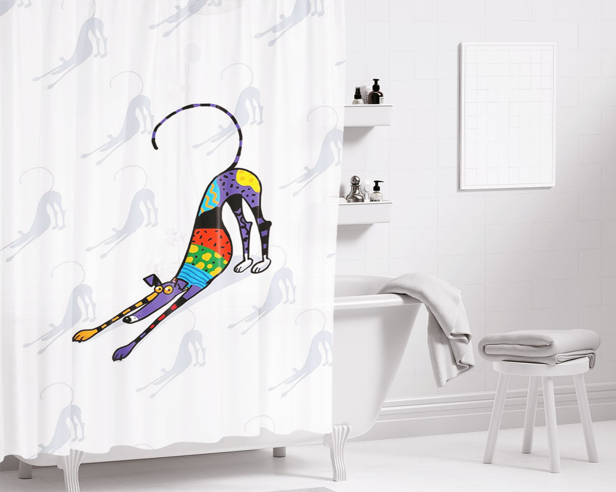 Kakamora Moana Wallpapers Bathroom Shower Curtain Fabric Waterproof | 66 X 72 Inch