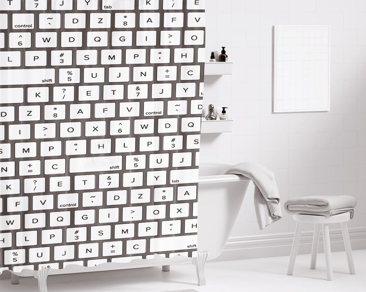Kevin Durant Bathroom Shower Curtain Fabric Waterproof | 66 X 72 Inch