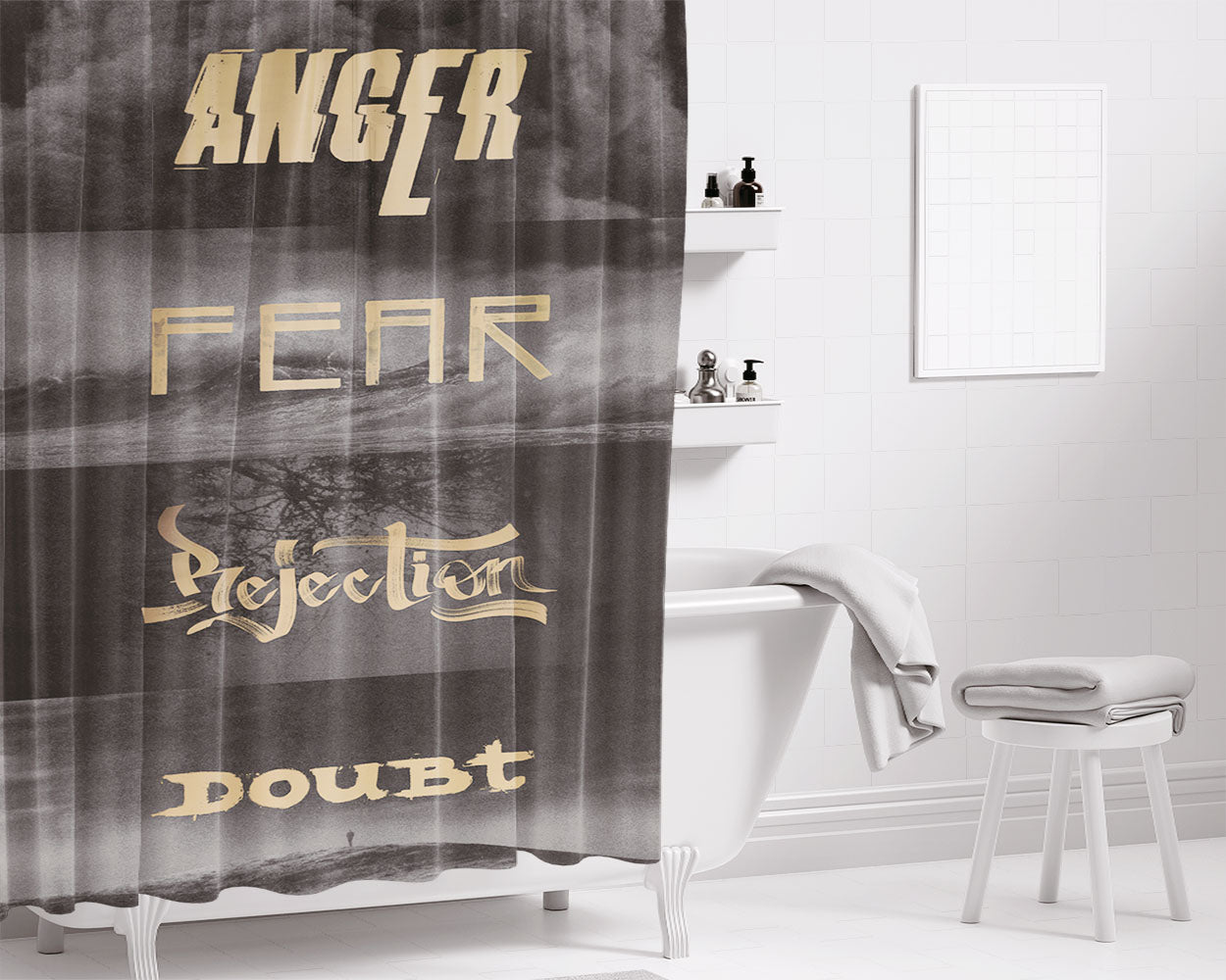 Kobe Bryant Flying Vino Bathroom Shower Curtain Fabric Waterproof | 66 X 72 Inch