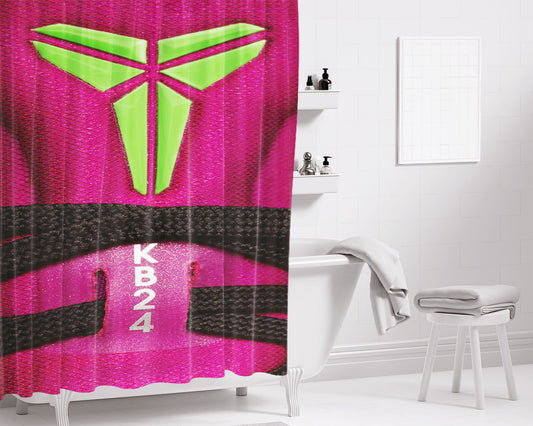 Personalized Kobe Bryant Legends Never Die Shower Curtain Farmhouse Bathroom Decor