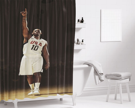 Personalized Kobe Bryant The Return Shower Curtain Farmhouse Bathroom Decor