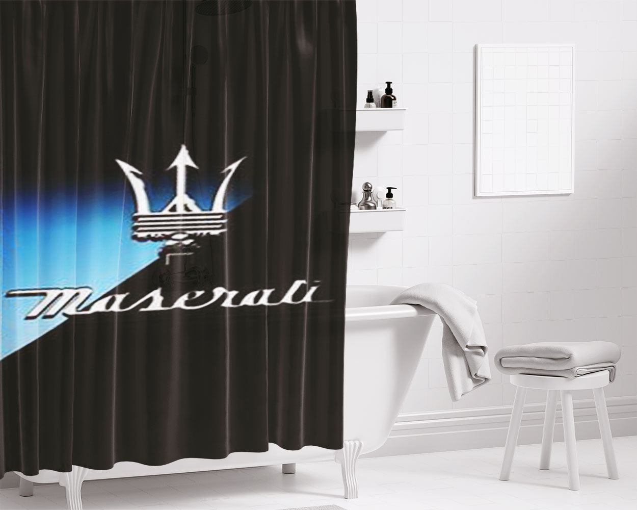 Marvin The Martian Looney Tunes Bathroom Shower Curtain Fabric Waterproof | 66 X 72 Inch