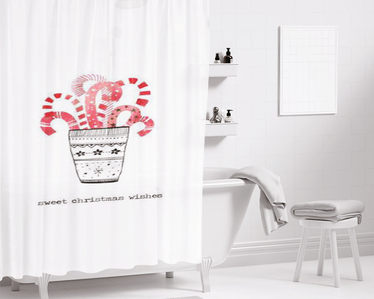 Swag Basketball Bear Polo Ralph Lauren Bathroom Shower Curtain Fabric Waterproof | 66 X 72 Inch