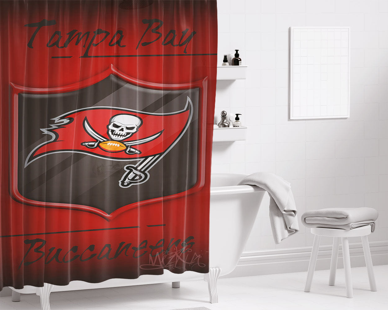 Sword Art Online Kirito Bathroom Shower Curtain Fabric Waterproof | 66 X 72 Inch