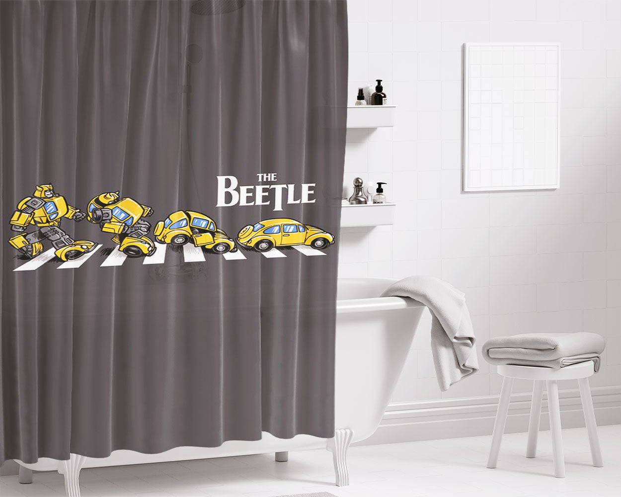 Toy Story Halloween Bathroom Shower Curtain Fabric Waterproof | 66 X 72 Inch
