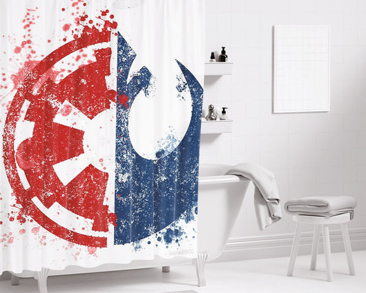 Choose Your Path Bathroom Shower Curtain Fabric Waterproof