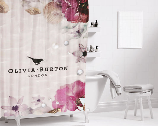 Oliver Heldens Bathroom Shower Curtain Fabric Waterproof