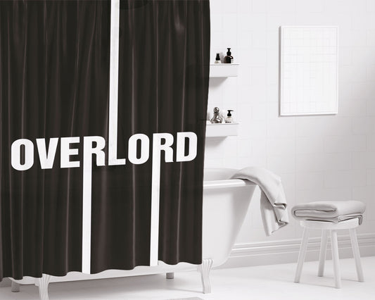 Overlord Movie Poster Bathroom Shower Curtain Fabric Waterproof