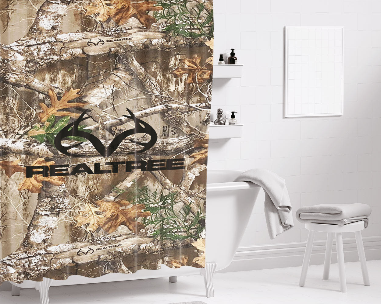 Realms Of Hyrule Bathroom Shower Curtain Fabric Waterproof | 66 X 72 Inch