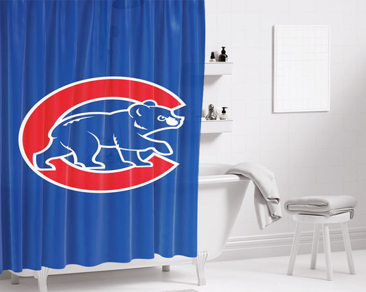 Rebellion Helmet Bathroom Shower Curtain Fabric Waterproof